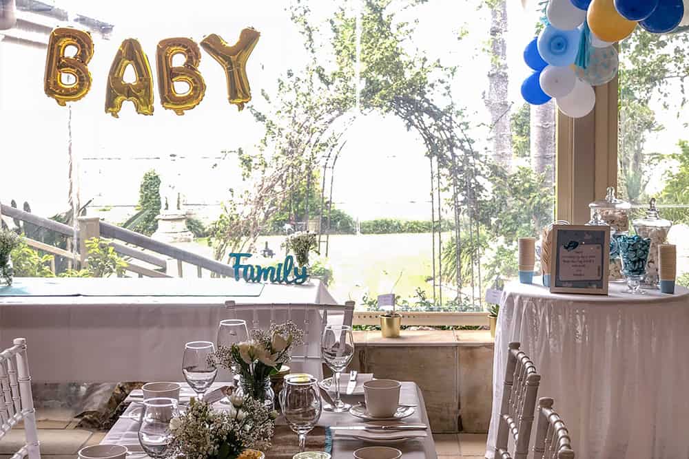 functions outside patio - Baby showers for all your guests to celebrate the arrival of the new bub